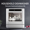 Kitchen Appliance Automatic Dishwasher Household Mini Countertop Dishwasher for Home