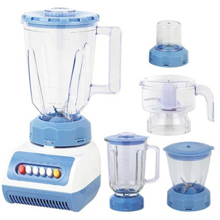 350W 4 Speed ​​1.5L Plastic Jar Glass Jar Electric 999 Blender Juicer Blender Food Blender
