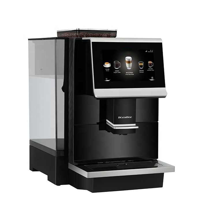 C12 Piano Black Fully Automatic Bean To Cup Coffee Machine