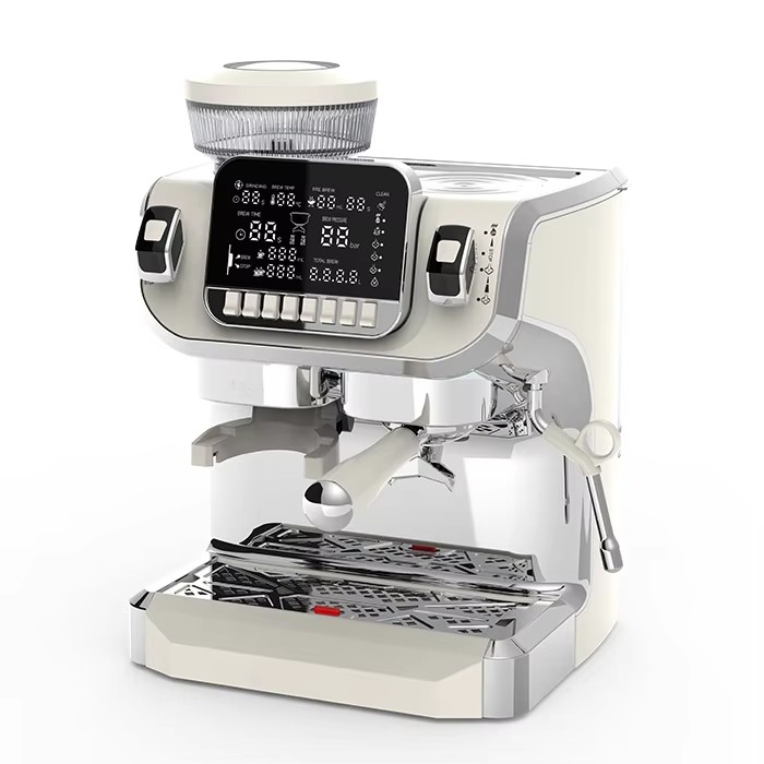 Automatic Single Shot Coffee Making Machine High Performance Display Espresso Machine with Bean Grinder