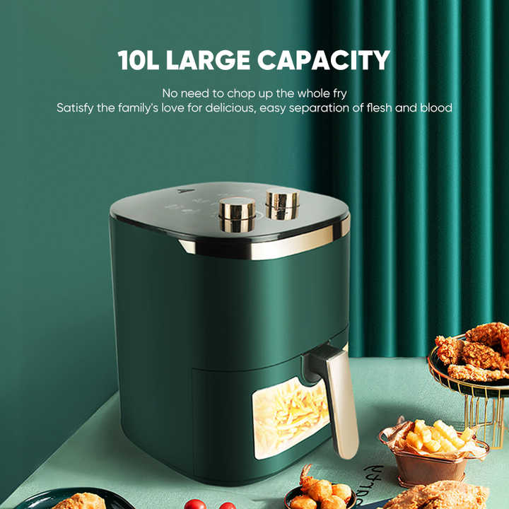 10L German Compressed Air Ovens for Home Use That Fries, Roasts, Heats And Dehydrates, for Quick And Easy Meals