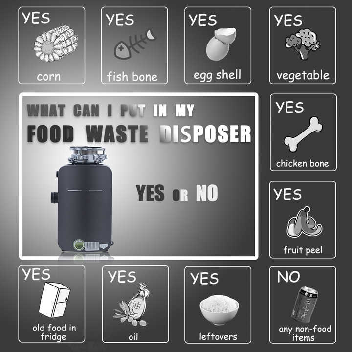 Food Waste Disposal Kitchen Waste Disposal Sink Food Waste Disposal