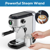 3 In 1 15 Bar Electric Espresso Machine Manual Italian Espresso Coffee Machine