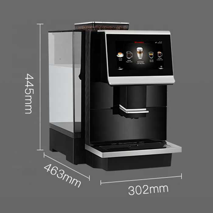 C12 Piano Black Fully Automatic Bean to Cup Coffee Machine (6)