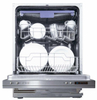 12 Sets Spot Supply White 220V Built-in Dishes Dishwashers Fully Integrated Dishwashers