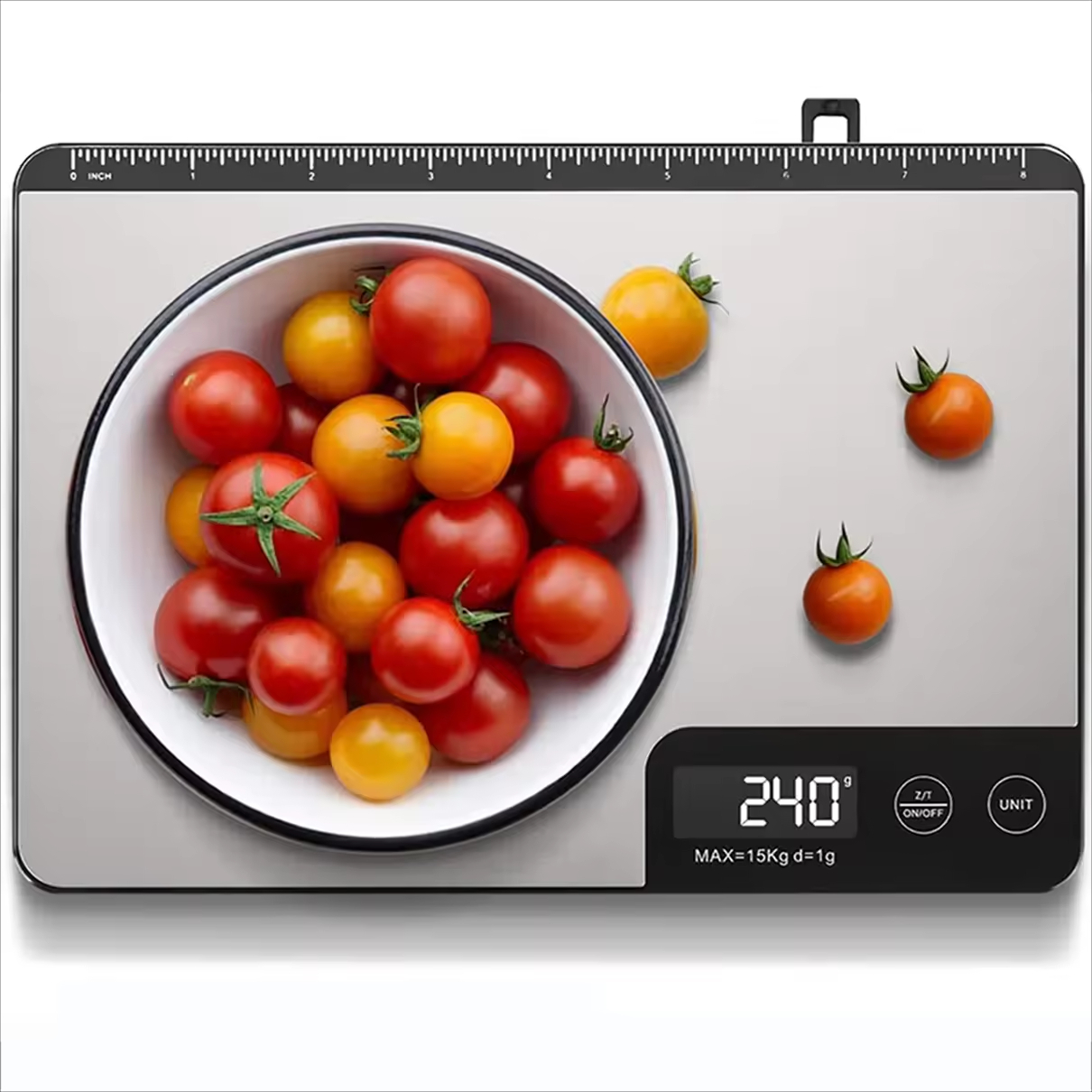 Household LCD Display Stainless Steel Design Baking Cooking Weighing Balance Digital Kitchen Food Weight Scale