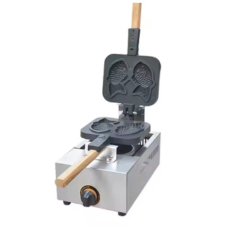 Commercial Snack Machine Gas Taiyaki Pancake Machine Waffle Grill Sandwich Maker for Breakfast Cake