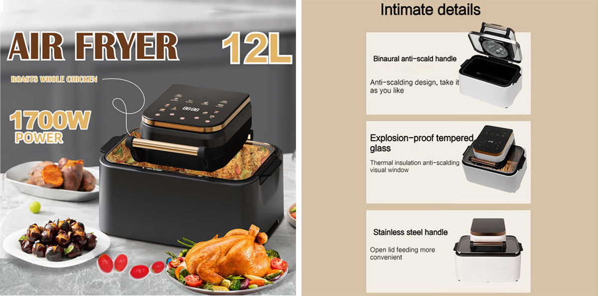 12L lucht friteuse-2