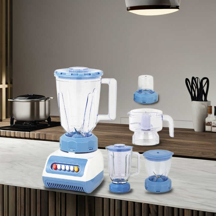 350W 4 Speed ​​1.5L Plastic Jar Glass Jar Electric 999 Blender Juicer Blender Food Blender