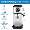 3 In 1 15 Bar Electric Espresso Machine Manual Italian Espresso Coffee Machine