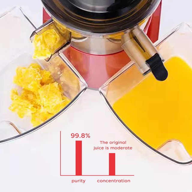 Multi-function Electric Lar Gauge Juice Machine With Fast Low Speed ​​& Residue Separation No Cutting Head Required