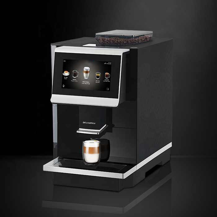 C12 Piano Black Fully Automatic Bean To Cup Coffee Machine