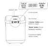 2024 High Quality Smart Food Waste Disposal Machine Turns Food Waste into Organic Fertilizer