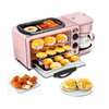 Factory Price with Oven Toasted Coffee Maker Pan 3 In 1 Multifunction Breakfast Machine/