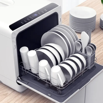 1200W Tablet Fully Automatic Dishwasher Machine (1)