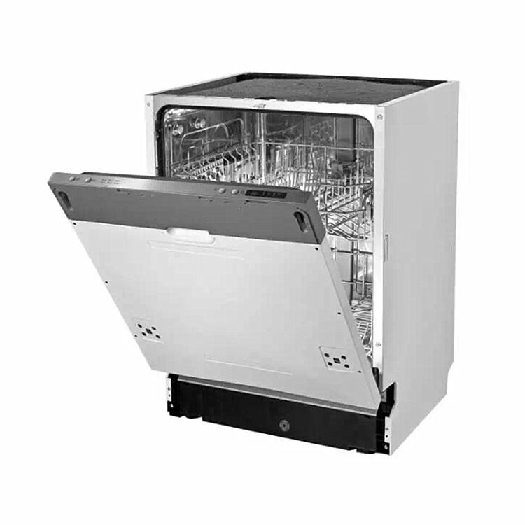 12 Sets Spot Supply White 220V Built-in Dishes Dishwashers Fully Integrated Dishwashers