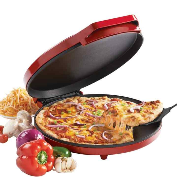 12 Inch Electric Rotating Non-Stick Pizza Dough Machine for Pizza