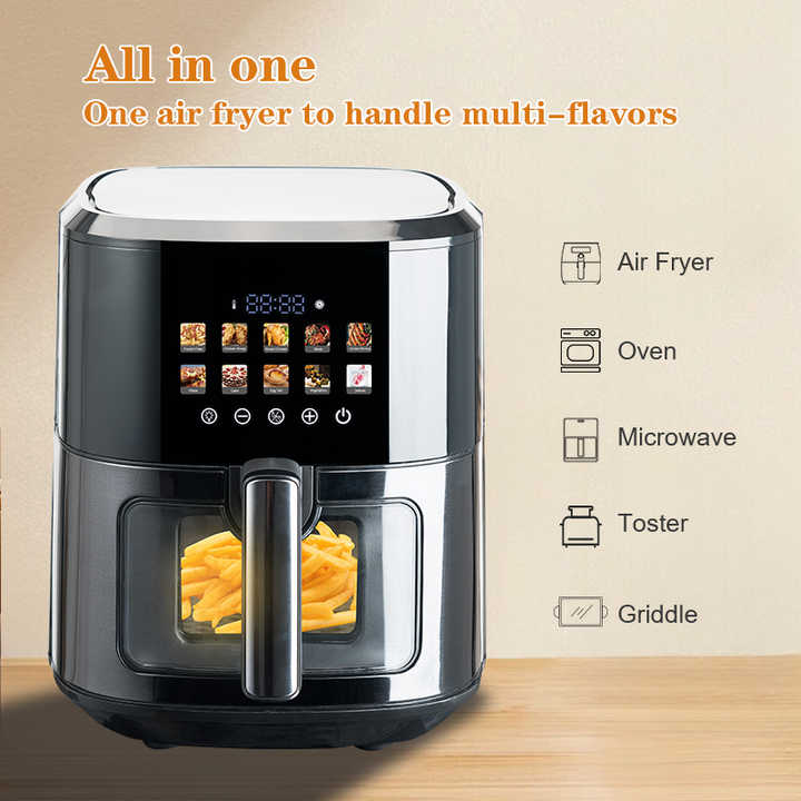 6.5L Kitchen Appliances Cookware Oil-Free Air Fryer Healthy Digital Smart Kitchen 1700W Best Quality Air Fryer