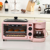 Factory Price with Oven Toasted Coffee Maker Pan 3 In 1 Multifunction Breakfast Machine/