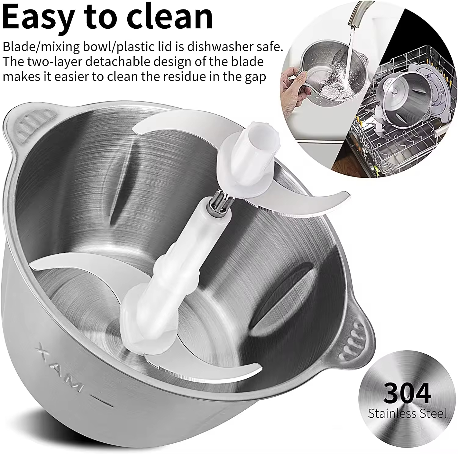 High Quality Home Use Electric Food Chopper 350W Multi-function Food and Vegetable Processor Chopper Mincer 2 Litre