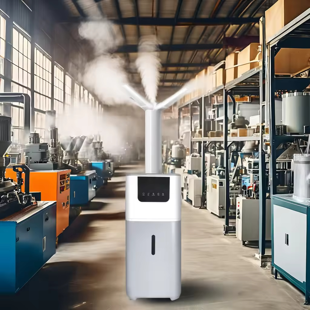 Plant Mushroom Humidifier Ultrasonic air Humidifier Greenhouses Rain Humidifier for Industrial Hotel Use Humidity Control