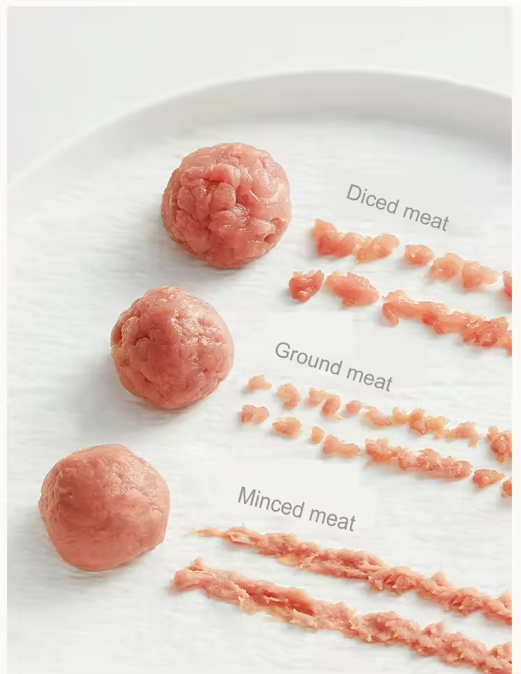 Household Multi-Function Glass Housing Electric Meat Grinder 4 Speeds Low-Noise Easy Operate Safe High-Capacity Grinding.