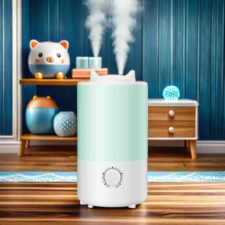 China Factory Sale 800ml Portable Desktop Ultrasonic Humidifier Cool Mist Aromatherapy Diffuser Knob for Household Hotel Use