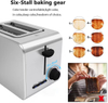 2 Slice Stainless Steel Bread Sandwich Bread Toaster for the Home