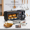 Factory Price Home Multi-function Automatic Cooking 3 in 1 Breakfast Makers Electric 3 in 1 Coffee Toast Breakfast Maker