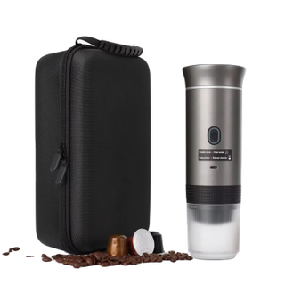 Portable Espresso Maker Cold Hot Brewing Cafe Multi-function 2 in 1 Coffee Maker Electric Espresso Maker with Travel Bag