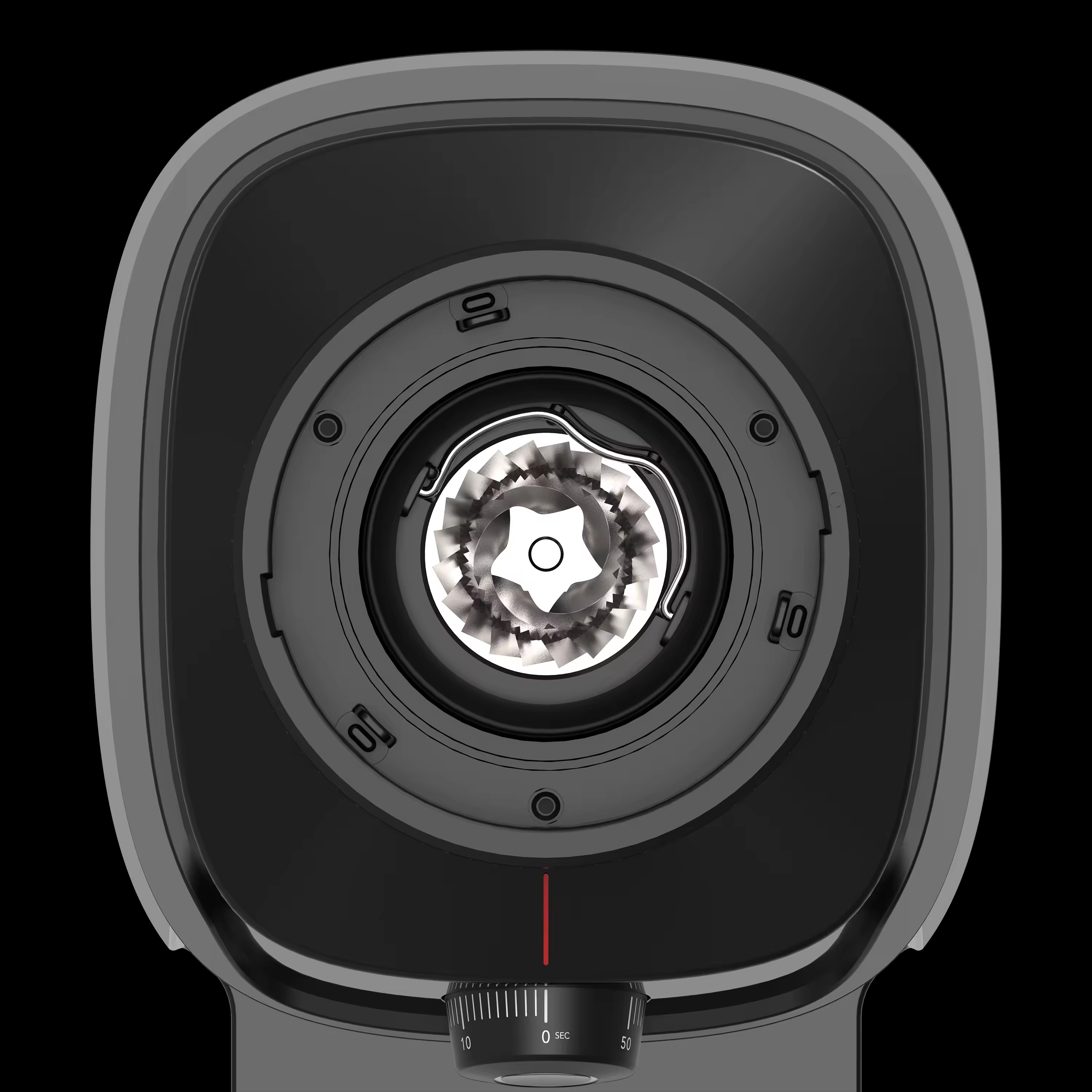 Professional Electrical Coffee Bean Grinder Automatic Stainless Steel Burr Coffee Grinding Machine