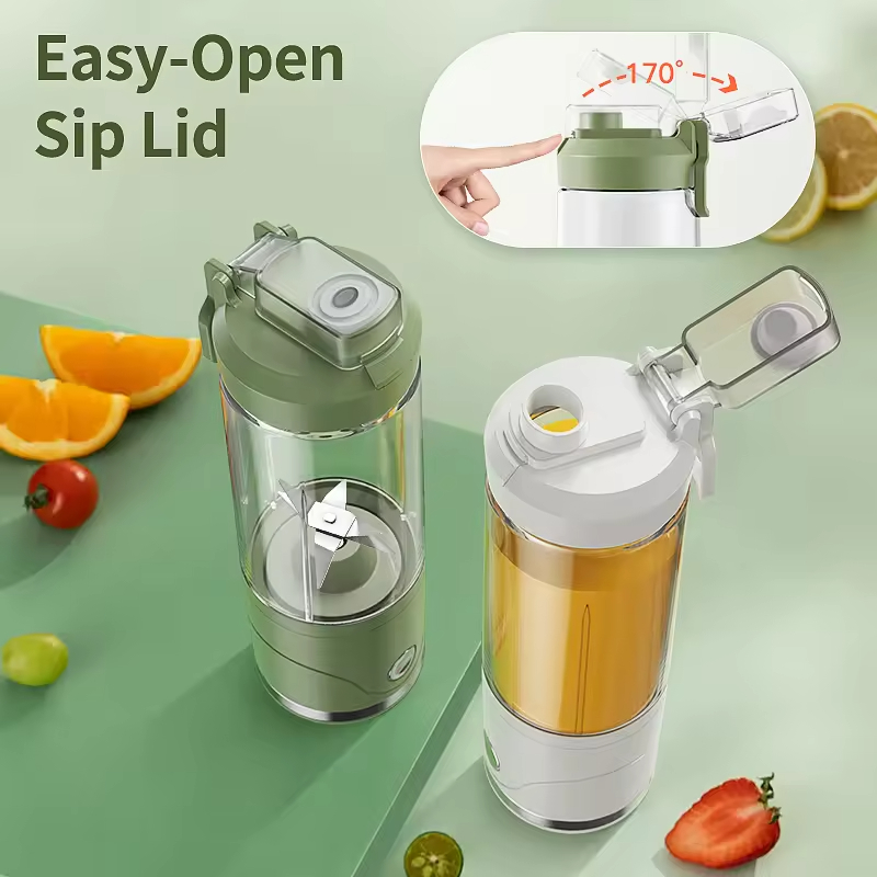 Professional Waterproof Portable Blender Shakes and Smoothies Type-C Rechargeable Personal Mini Blender