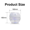 800ml Electric Portable Air Purifier Aromatherapy Customizable Humidifier Air Freshener Water Base No Mist Household Garage EU