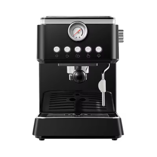 Modern Coffee Brewing Machine OEM Table Barista Coffee Espresso Machine Double Boiler Semi-Automatic Coffee Maker for Restaurant