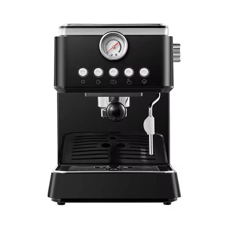 Modern Coffee Brewing Machine OEM Table Barista Coffee Espresso Machine Double Boiler Semi-Automatic Coffee Maker for Restaurant