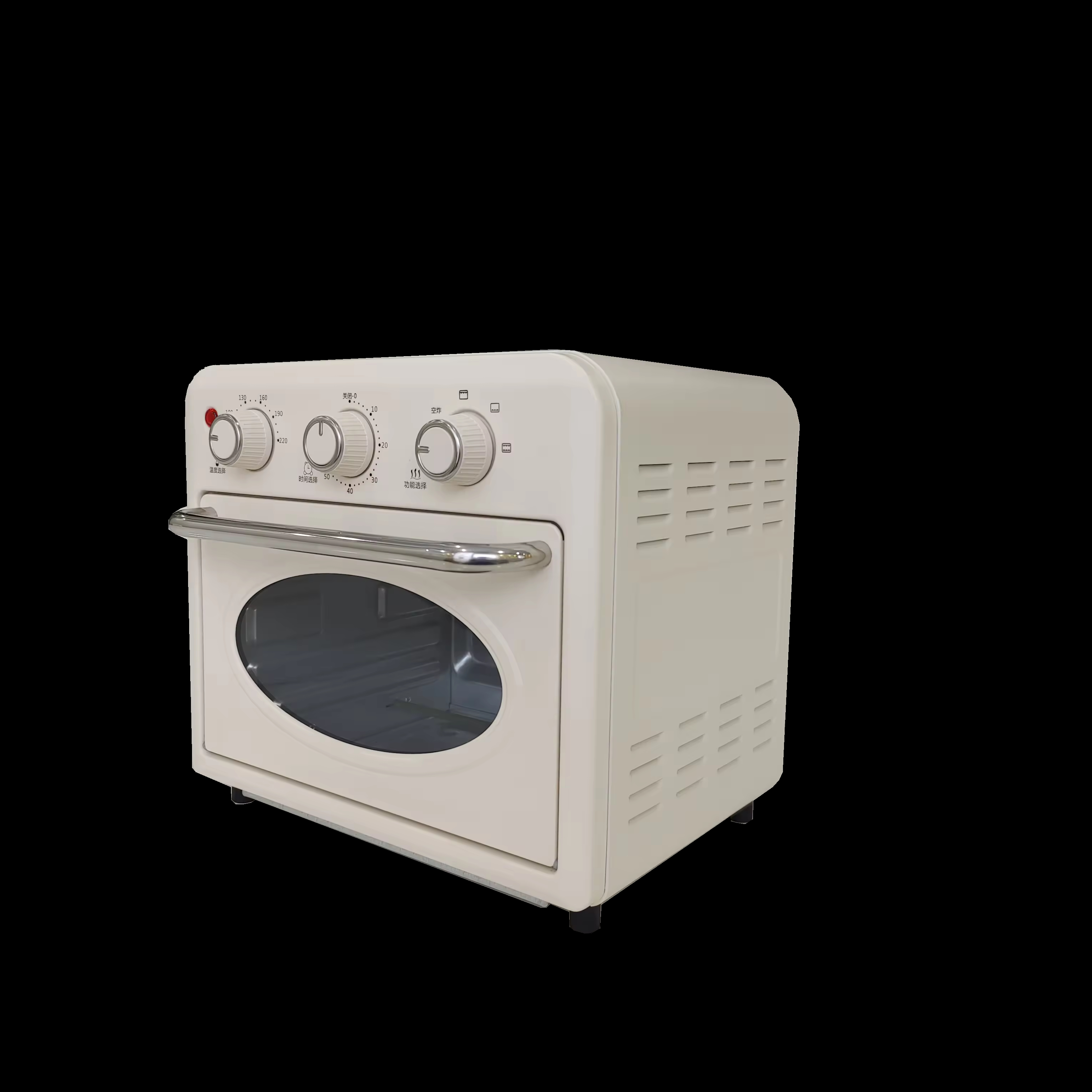 Multifunctional Electric 15-Litre Convection Countertop Oven Air Fryer Stainless Steel 1500W Household Hotel Use Overheat