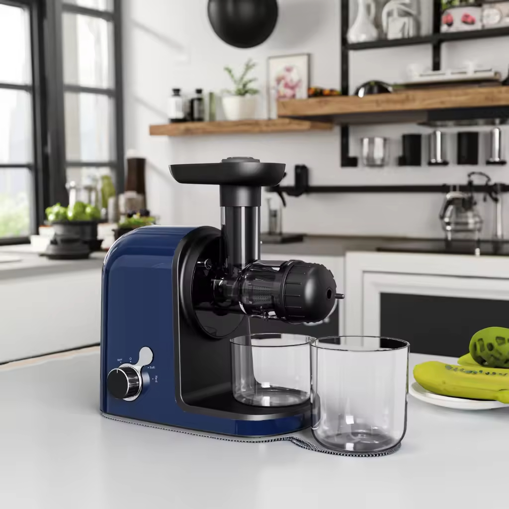  Cold Press Juicer Compact Powerful Slow Juicer 150W 250W with Super Fine Strainer for Pulp-free Juice