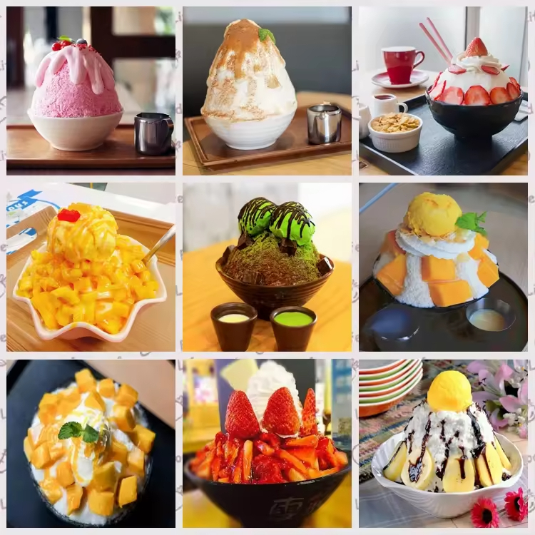 New Commercial Bingsu Ice Machines Snow Machine Bingsu Shave Ice Snow Machine