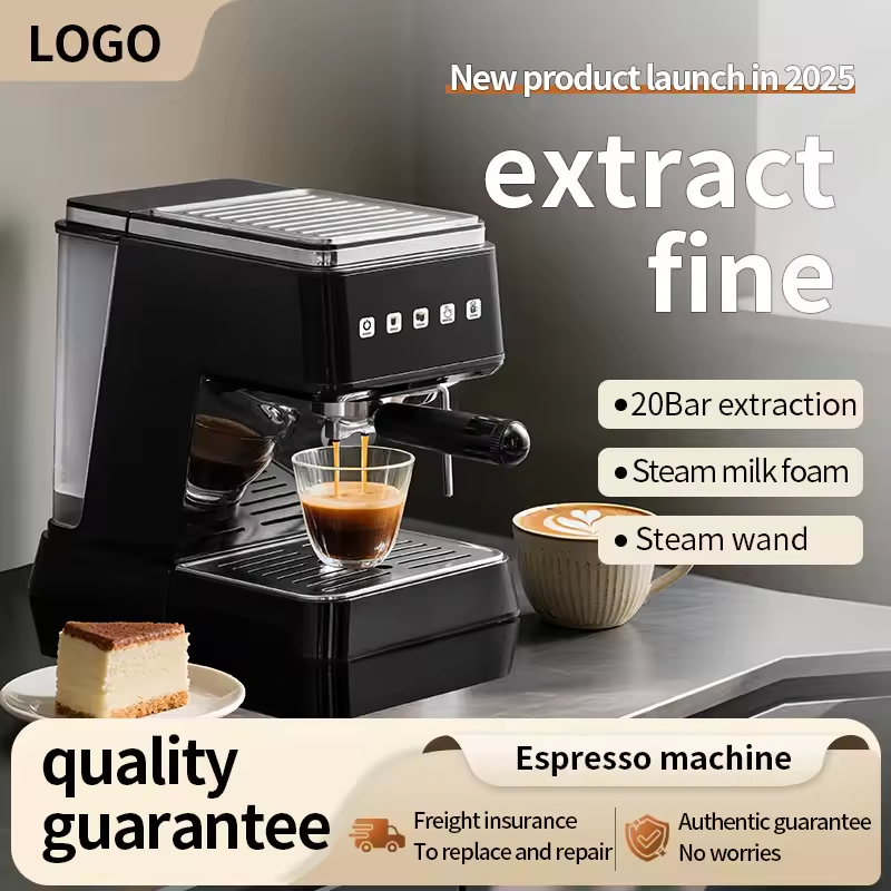 Home-use Concentrated High-pressure Extraction Touch Screen Coffee Maker Factory Direct