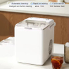70pcs Ice Cube Large Capacity Electric Ice Makers 12kg Compact Countertop Ice Cube Maker Ice Machine.