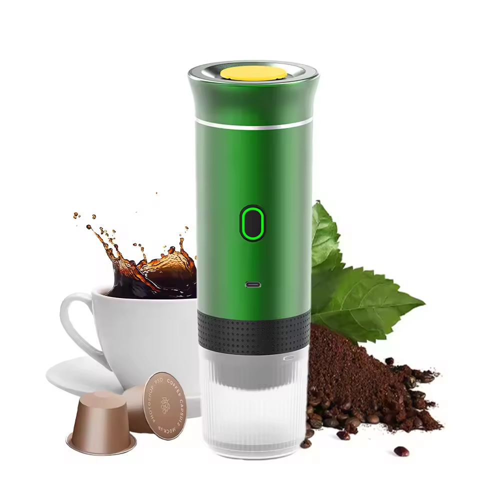 Home Travel Automatic Machine Cold Hot Brewing Cafe Multi-function 3 in 1 Portable Mini Espresso Handheld Capsule Coffee Machine