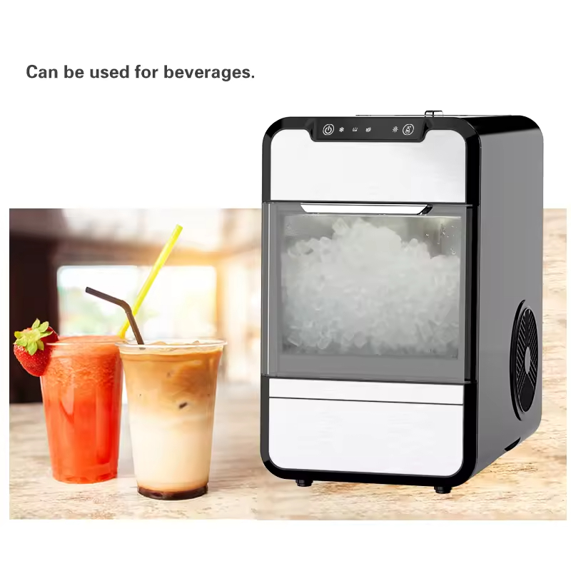 Portable Electric Ice Maker Hot Homeuse Small Cube Machine for Household Car and Hotel Countertop Style
