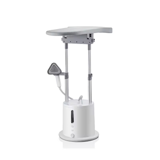 2280W 1700ml Dual Pole Fabric Ironing Electric Garment Steamer Gear Adjustable Vertical Steam with Adjustable Board