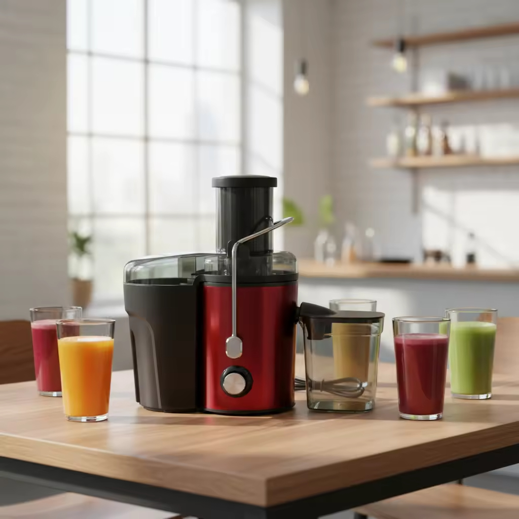 New Upgrade Commercial Centrifugal Juicer Machine 3L Large Capacity Electric Stainless Steel 400W Fruit Vegetable Blender