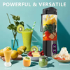 24 Oz 6000mah Shakes Automatic + New Pulse Function Type Juice Cup Rechargeable Portable Blender