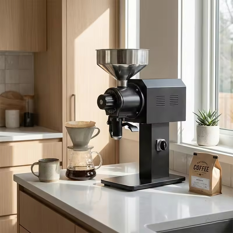 30kg/hour High Output Commercial Coffee Bean Grinder Industrial Coffee Grinding Machine