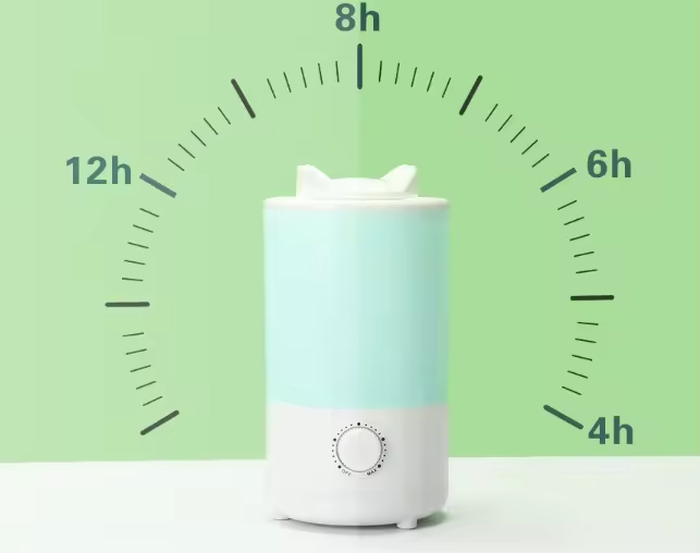 China Factory Sale 800ml Portable Desktop Ultrasonic Humidifier Cool Mist Aromatherapy Diffuser Knob for Household Hotel Use