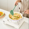 Latest Design Ceramic Coating 24cm Frying Pan Kitchen Cookware Stainless Steel Induction Fry Pan