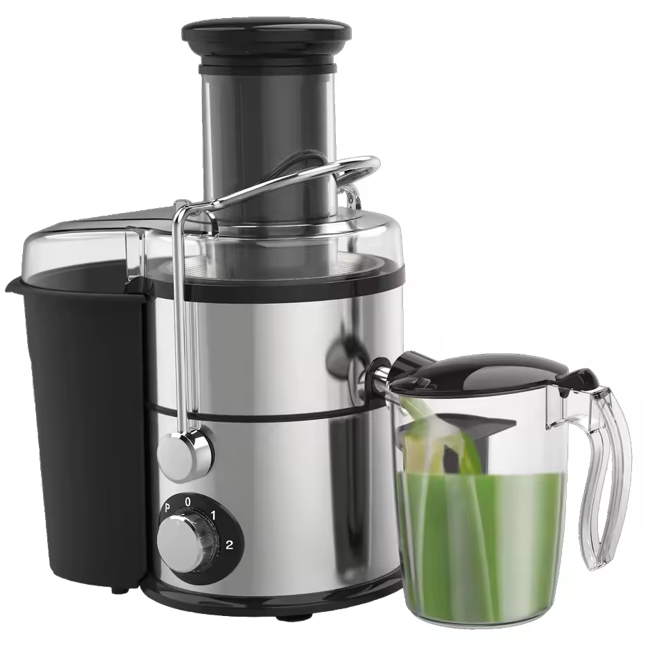 800W Vegetable Juicer Extractor 4 in 1 Electric Juicing Machine Two-Speed Kitchen Centrifugal Juicer
