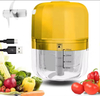 Hot Sale Wireless USB Charging Electric Mini Garlic Crusher Press Blender Grinder Garlic Chopper